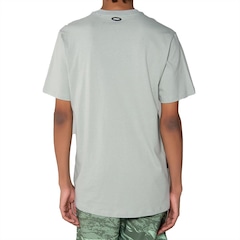 Camiseta Oakley Coral Organic Surf WT25 Stone - Masculina - Foto 2