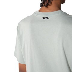 Camiseta Oakley Coral Organic Surf WT25 Stone - Masculina - Foto 4
