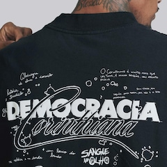 Camiseta do Corinthians Approve Collab Democracia - Masculina - Foto 4