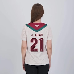 Camisa do Fluminense Umbro III 2024 21 J. Arias - Feminina - Foto 1