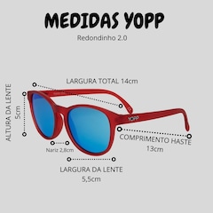 Óculos de Sol Yopp Esportivo Polarizado Uv400 Carapaça - Unissex - Foto 6