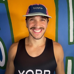 Boné Aba Reta Yopp Esportivo Ultraleve e Respirável 5 Painel - Adulto - Foto 5