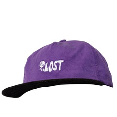Boné Aba Reta Lost Dad Cap Lost Veludo - Adulto - Foto 3