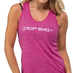 Camiseta Regata Drop Shot Silver 1.0 - Feminina - Foto 2