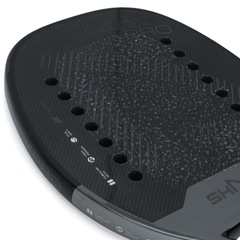 Raquete de Beach Tennis Shark Black Pro 2025 - Foto 2
