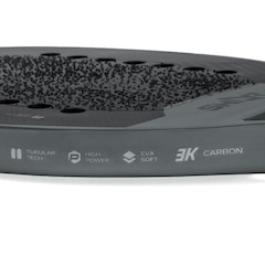 Raquete de Beach Tennis Shark Black Pro 2025 - Foto 7