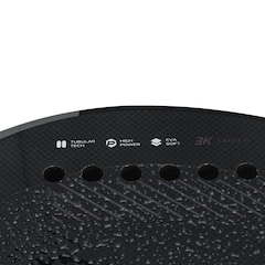 Raquete de Beach Tennis Shark Black Pro 2025 - Foto 8