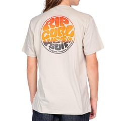 Camiseta Rip Curl Wettie Icon Gradient - Masculina - Foto 2