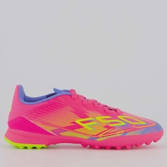 Chuteira de Society adidas F50 League - Infantil - Foto 1