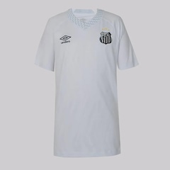 Camisa do Santos I 25 Umbro Infantil - Foto 1
