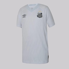 Camisa do Santos I 25 Umbro Infantil - Foto 2