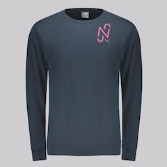 Blusão de Moletom Puma sem Capuz Neymar Jr Crew Sweat - Masculino - Foto 1
