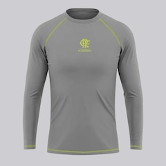 Camisa Manga Longa do Flamengo Lodge - Infantil - Foto 1