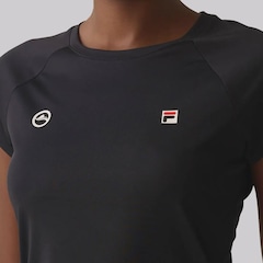 Camiseta Fila Tênnis Basic Rio Open 25 - Feminina - Foto 3