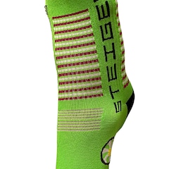 Meia Cano Baixo Steigen Fluro Green 33 ao 44 - Unissex - Foto 2