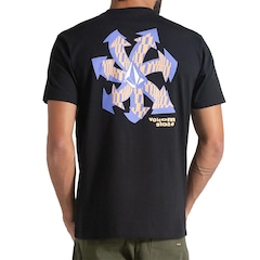 Camiseta Volcom Typhoon - Masculina - Foto 2