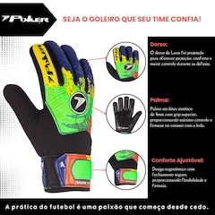 Luva de Goleiro Poker Training Infinity - Infantil - Foto 2