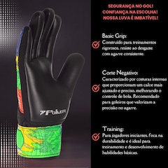 Luva de Goleiro Poker Training Infinity - Infantil - Foto 3