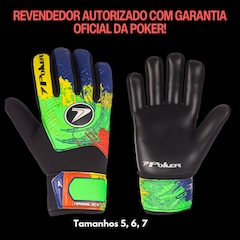 Luva de Goleiro Poker Training Infinity - Infantil - Foto 7