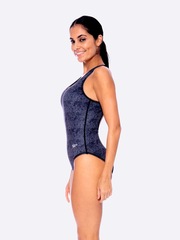 Maiô Speedo Cross Deep Map - Feminino - Foto 3