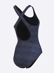 Maiô Speedo Cross Deep Map - Feminino - Foto 7