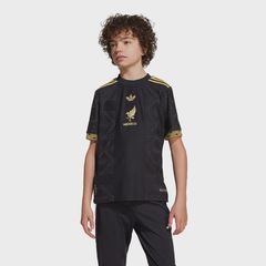 Camisa México 25 Gold adidas - Infantil - Foto 2