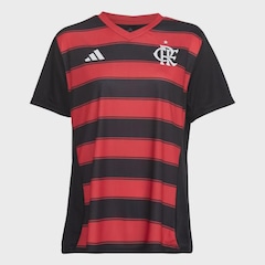 Camisa I Flamengo 25/26 adidas - Feminina - Foto 1