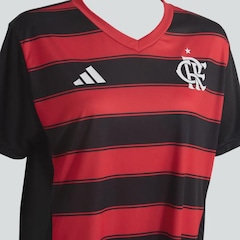 Camisa I Flamengo 25/26 adidas - Feminina - Foto 4