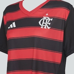 Camisa I Flamengo 25/26 adidas - Feminina - Foto 5