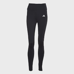 Calça Legging 3 Listras Com Bolso adidas - Feminina - Foto 1