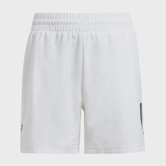 Shorts adidas Club Tennis Três Listras - Infantil - Foto 1