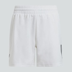 Shorts adidas Club Tennis Três Listras - Infantil - Foto 2