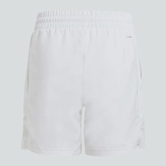 Shorts adidas Club Tennis Três Listras - Infantil - Foto 3