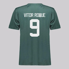 Camisa do Palmeiras Betel Vitor Roque 9 1914 II - Infantil - Foto 1
