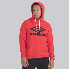 Blusão de Moletom Umbro D Essential Canguru com Capuz - Masculino - Foto 5