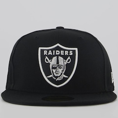 Boné Aba Reta New Era NFL Las Vegas Raiders 5950 - Fechado - Adulto - Foto 2