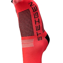 Meia Cano Médio Steigen Fluro Red 33 ao 44 - Unissex - Foto 2