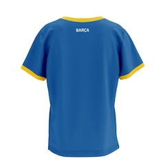 Camisa Barcelona Braziline Illuvium Listras - Infantil - Foto 3