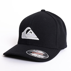 Boné Aba Curva Quiksilver Textured High Logo - Fechado - Adulto - Foto 3
