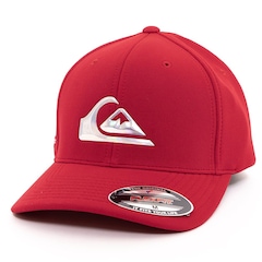 Boné Aba Curva Quiksilver Hologram 3D Logo - Fechado - Adulto - Foto 3