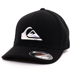 Boné Aba Curva Quiksilver Hologram 3D Logo - Fechado - Adulto - Foto 3