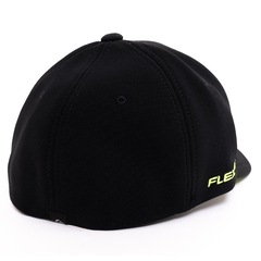 Boné Aba Curva Quiksilver Lime Logo - Fechado - Adulto - Foto 2