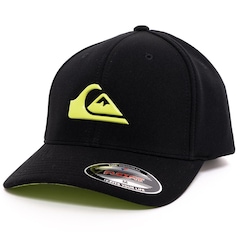 Boné Aba Curva Quiksilver Lime Logo - Fechado - Adulto - Foto 3