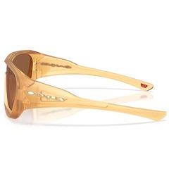 Óculos de Sol Oakley De La Salle Matte Trans Light Curry - Unissex - Foto 2