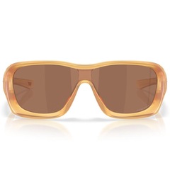 Óculos de Sol Oakley De La Salle Matte Trans Light Curry - Unissex - Foto 3