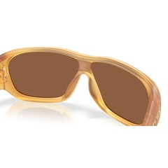 Óculos de Sol Oakley De La Salle Matte Trans Light Curry - Unissex - Foto 7