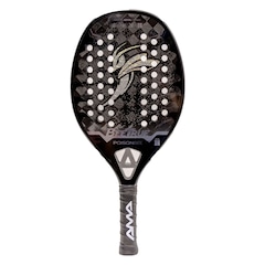 Raquete Beach Tennis Ama Sport BeeTrue Poison Bee 18k 2025 Gigio Cariani - Foto 1