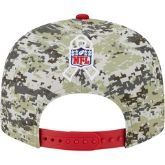 Boné New Era 950 San Francisco 49ers Nfl Salute To Service - Masculino - Foto 2