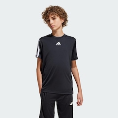 Camiseta adidas 3 Listras TR-Essentials - Infantil - Foto 2