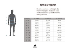 Camiseta adidas 3 Listras - Infantil - Foto 6